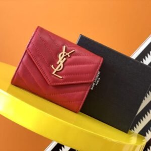 Alternative view of Yves Saint Laurent Tri-Fold Wallet
