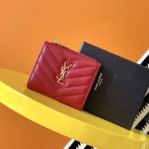 Alternative view of Fake Yves Saint Laurent Zipper Wallet
