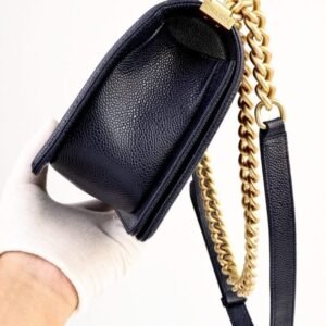 Alternative view of CHANEL Le Boy Dark Blue