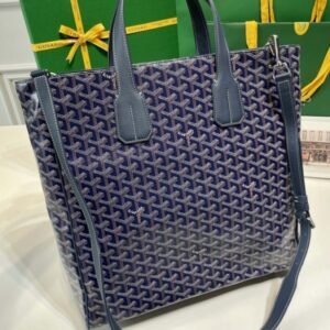 Alternative view of Replica Goyard Voltaire Dark Blue
