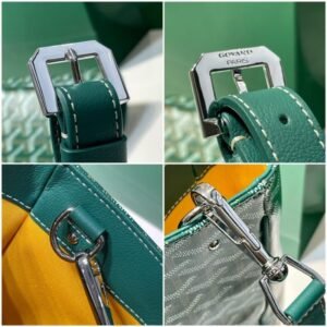 Alternative view of Replica Goyard Voltaire Dark Green