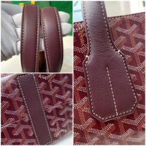 Alternative view of Replica Goyard Voltaire Dark Bordeaux
