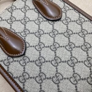 Alternative view of Replica Gucci Ophidia Mini Tote Bag Beige