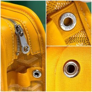 Alternative view of Fake Goyard Jouvence Toiletry Bag Yellow