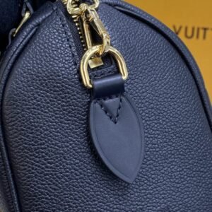Alternative view of Replica Louis Vuitton Speedy Bandouliere 20 Full Black