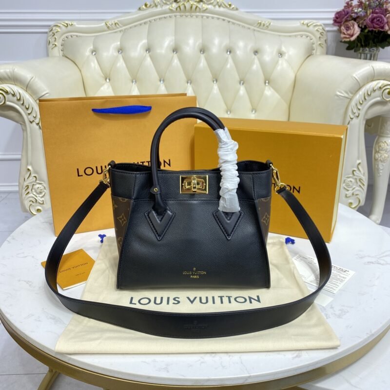 Fake Louis Vuitton On My Side PM Black