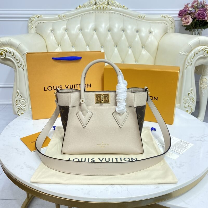 Fake Louis Vuitton On My Side PM Beige