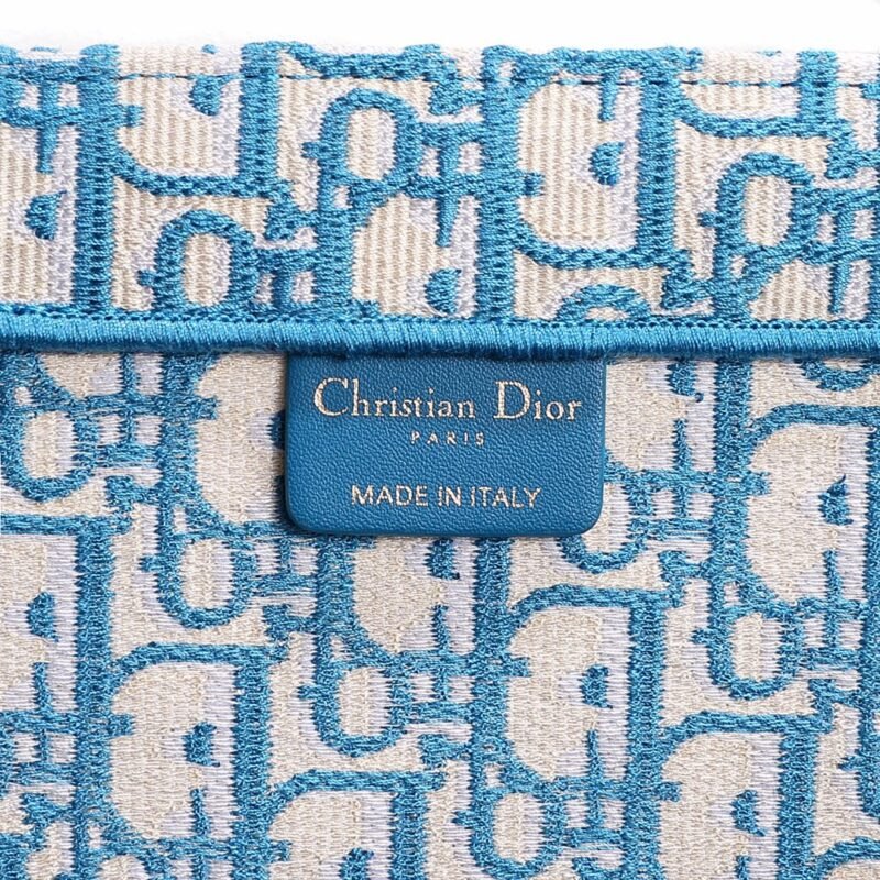 Fake Dior Tote Book Cd Light Blue - Image 8