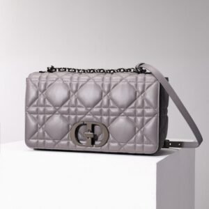 Alternative view of Replica Dior Caro Bag Diamond Grey