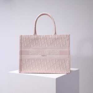Fake Dior Tote Book Pink