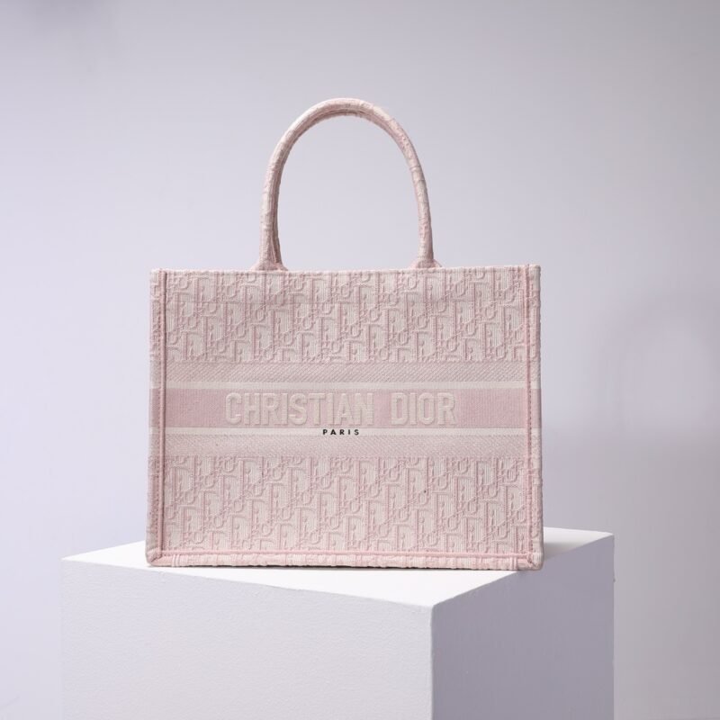 Fake Dior Tote Book Pink