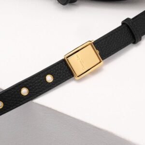 Alternative view of Fake Dior Bobby Black Grained