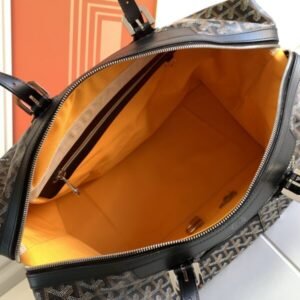 Alternative view of Fake Goyard Bowling 45 Bag Brown