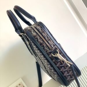 Alternative view of Fake Goyard Ambassade Briefcase Dark Blue