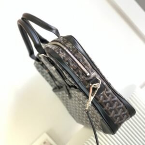 Alternative view of Replica Goyard Ambassade Briefcase Dark Brown