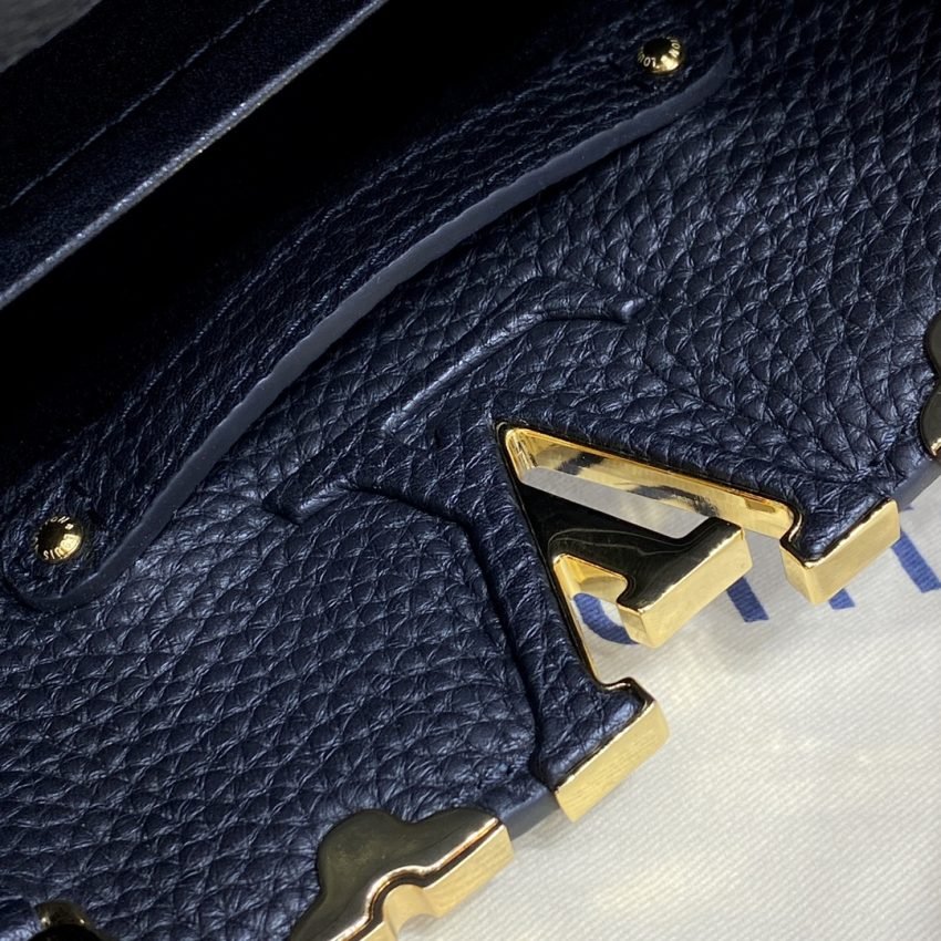 Fake Loius Vuitton Capucines Small Black - Image 4