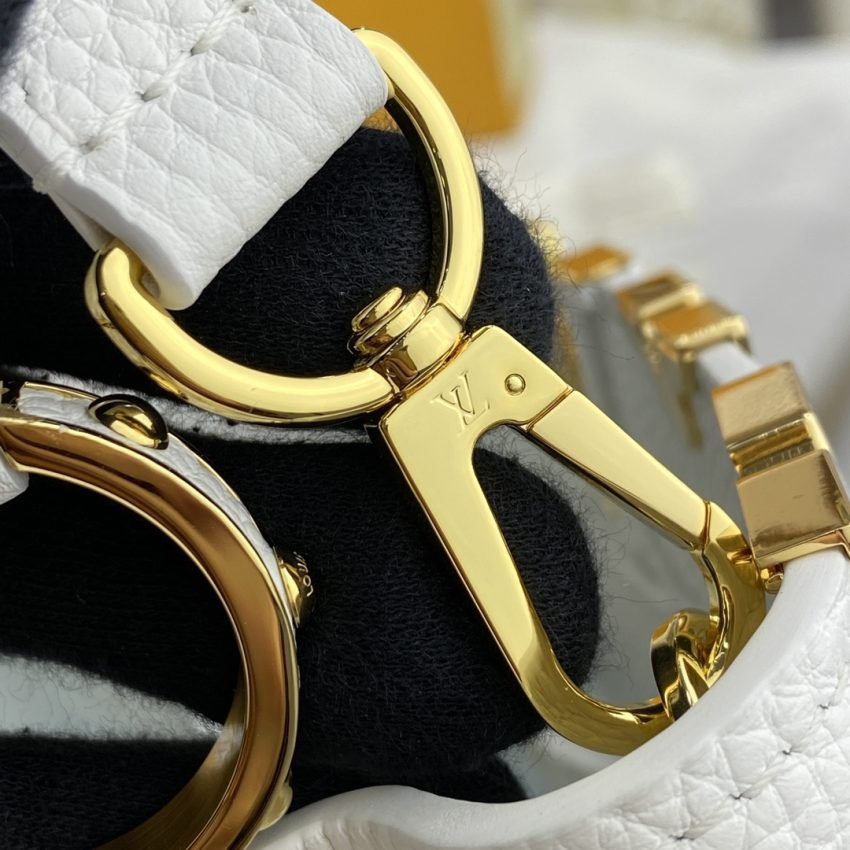 Replica Loius Vuitton Capucines White - Image 5