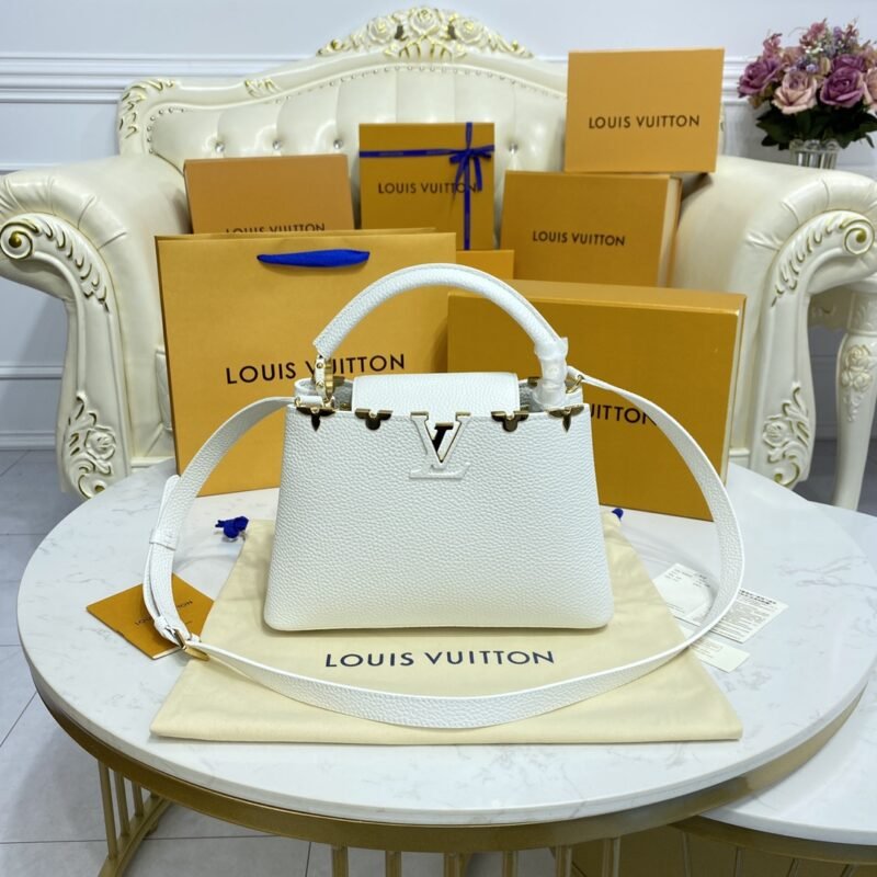 Replica Loius Vuitton Capucines White