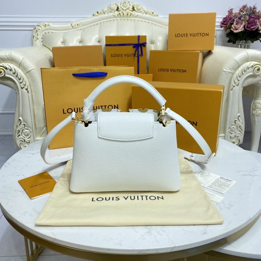 Replica Loius Vuitton Capucines White - Image 2