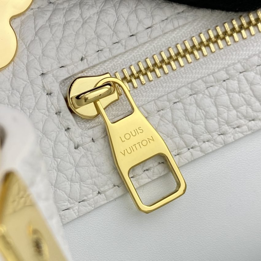 Replica Loius Vuitton Capucines White - Image 9