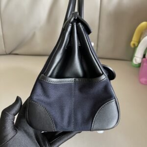 Alternative view of Replica Hermès Birkin Royal Blue Cargo