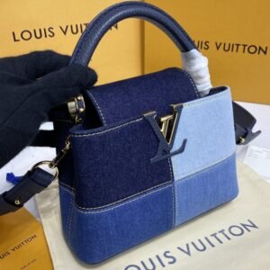 Alternative view of Fake Loius Vuitton Capucines Denim