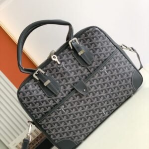Fake Goyard Ambassade Briefcase Grey