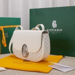 Alternative view of Replica Goyard 233 Bag White