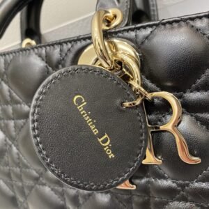 Alternative view of Replica Dior Lady D – Joy Large Bag Black