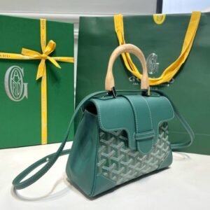 Alternative view of Replica Goyard Saigon Souple Mini Green
