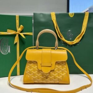 Fake Goyard Saigon Souple Mini Yellow