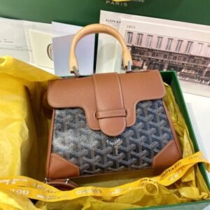 Alternative view of Replica Goyard Saigon Souple Mini Brown