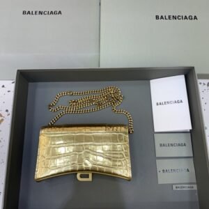 Replica Balenciaga Hourglass On Chain Gold