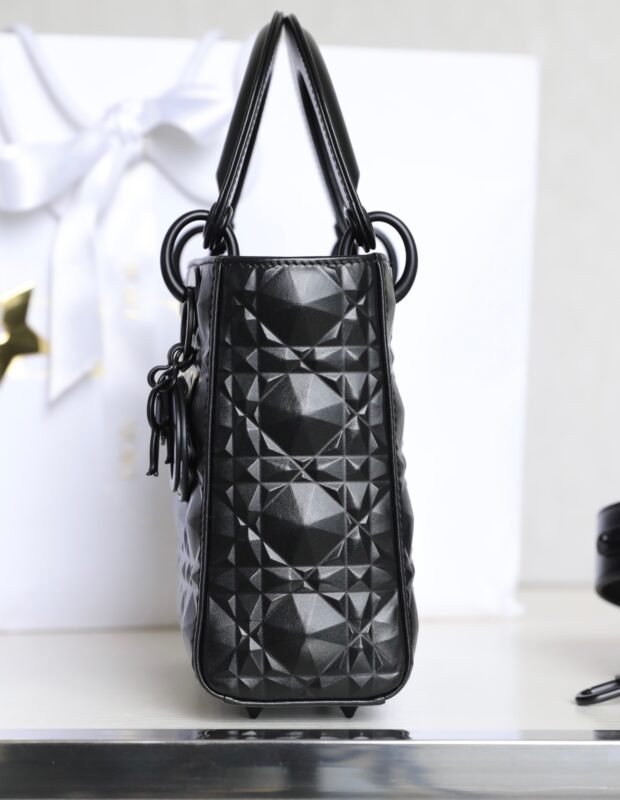 Fake Lady Dior Ultramatte Black Grid Abc - Image 6