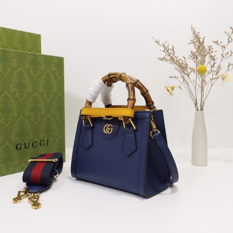 Replica Gucci Diana Small Tote Blue - Image 4