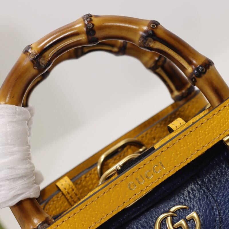 Replica Gucci Diana Small Tote Blue - Image 3