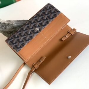 Alternative view of Goyard Varenne Continental Wallet Brown