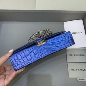 Alternative view of Fake Balenciaga Hourglass On Chain Blue