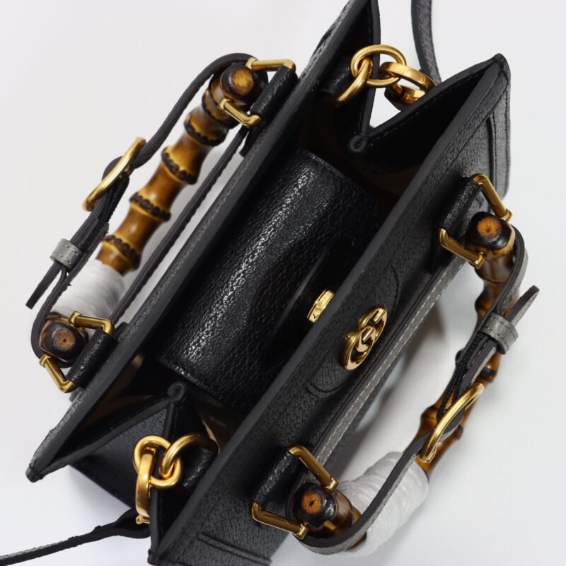 Replica Gucci Diana Small Tote Black - Image 2