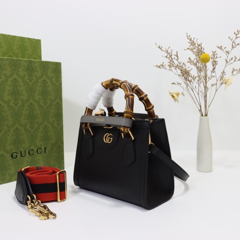 Replica Gucci Diana Small Tote Black - Image 3