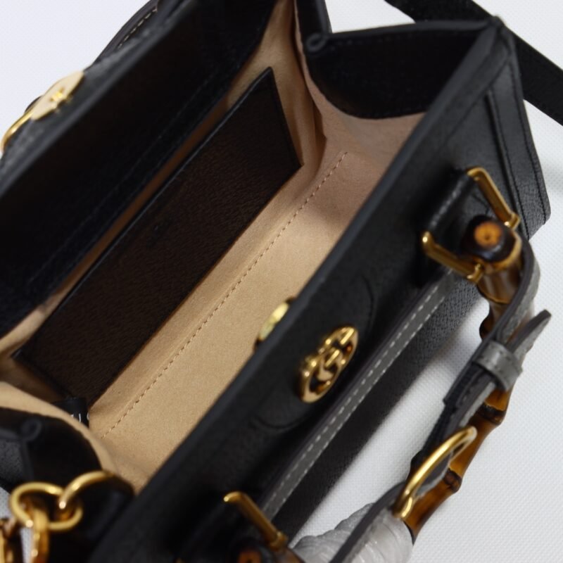Replica Gucci Diana Small Tote Black - Image 4