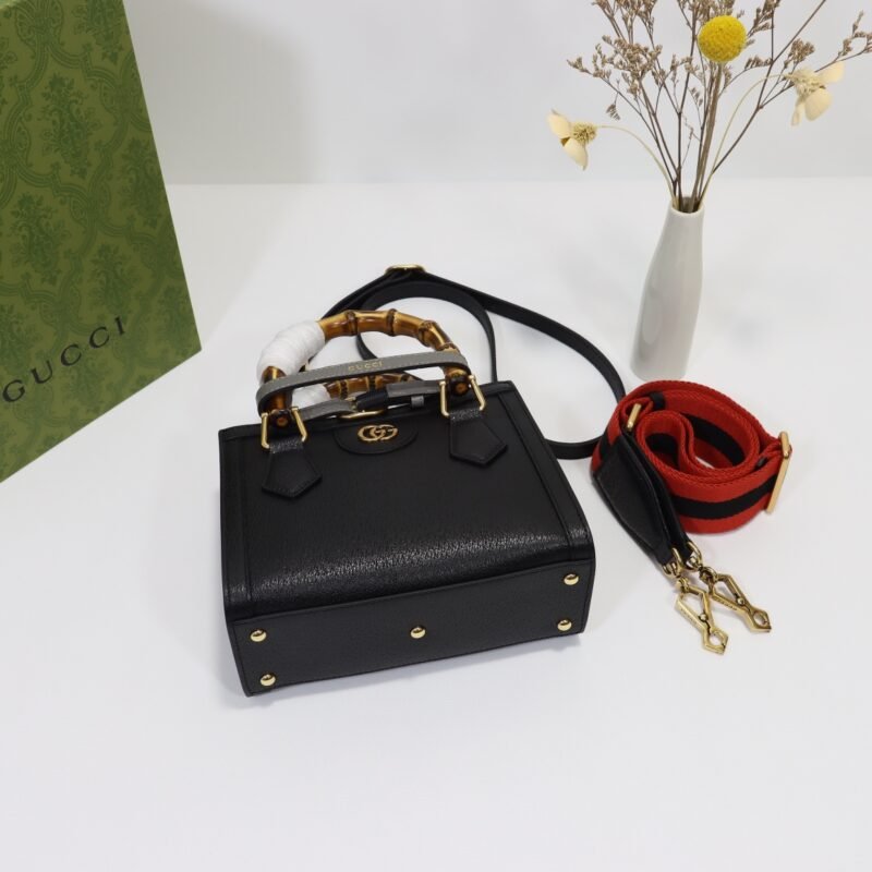Replica Gucci Diana Small Tote Black - Image 8