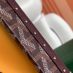 Alternative view of Replica Goyard Minaudière Trunk Bag Bordeaux