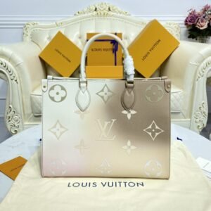 Replica LV Onthego Milk Tea