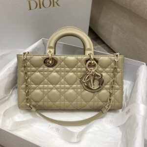 Fake Dior Lady D – Joy Large Bag Caramel