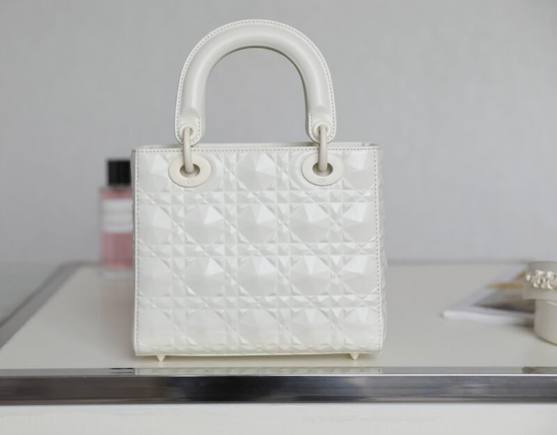 Fake Lady Dior Ultramatte White Grid Abc - Image 8