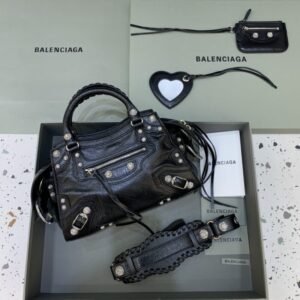 Fake Balenciaga Le City Black Diamond