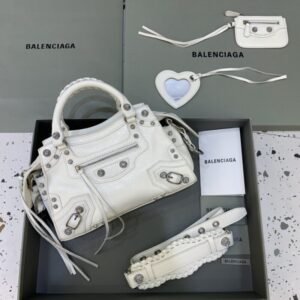 Replica Balenciaga Le City White Diamond