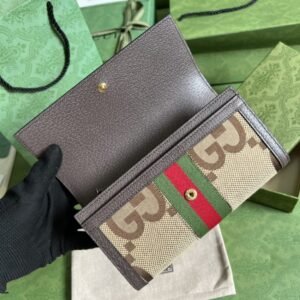 Alternative view of Fake Gucci Ophida Jumbo Long Wallet