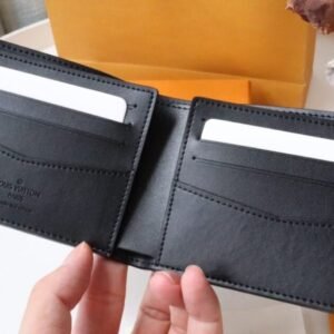 Alternative view of Louis Vuitton Slender Wallet Full Black